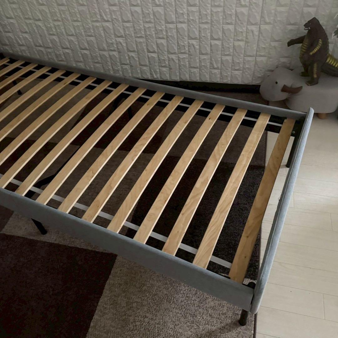 地域限定配送無料✨IKEA シングルベッド　美品　一人暮らし