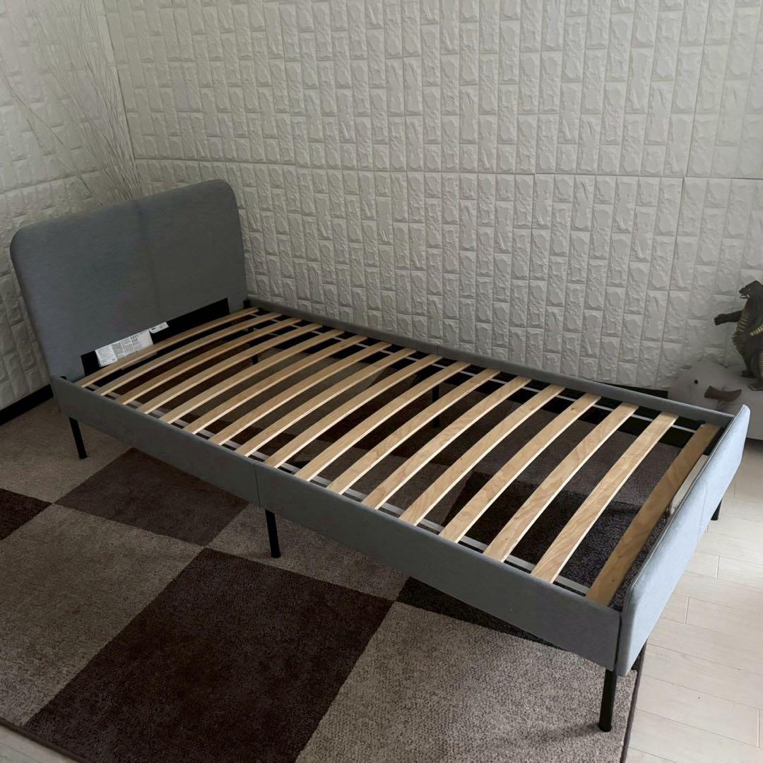 地域限定配送無料✨IKEA シングルベッド　美品　一人暮らし