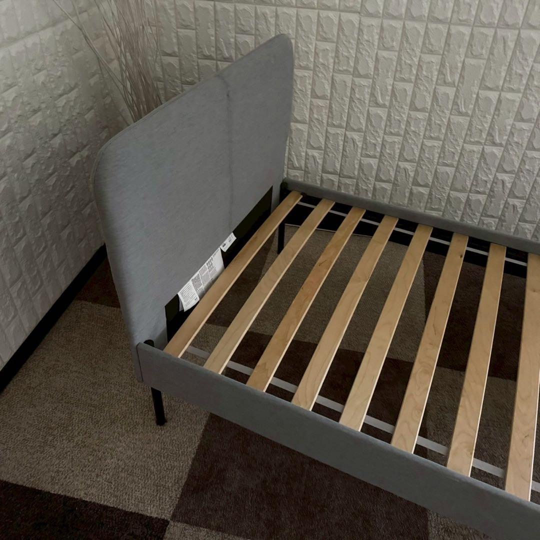 地域限定配送無料✨IKEA シングルベッド　美品　一人暮らし