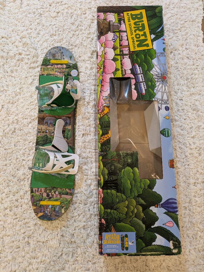 6点 Burton一式 (ウェア上下、板、バイン、ブーツ、バラクラバ)