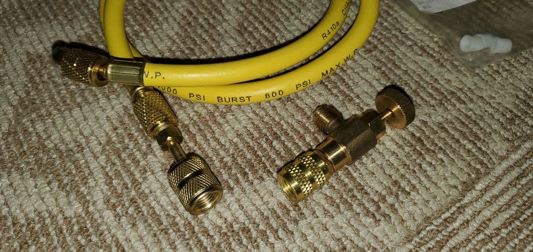 HFC-410A 冷暖房用ガス・ホースとパーツ・エコチェッカー