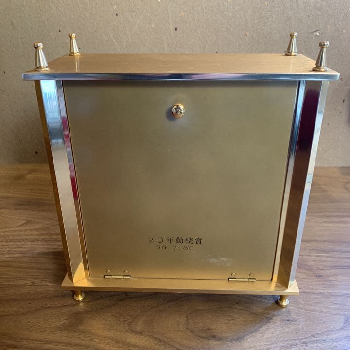 昭和レトロ SEIKO セイコー QUARTZ 置時計 ミッドセンチュリー