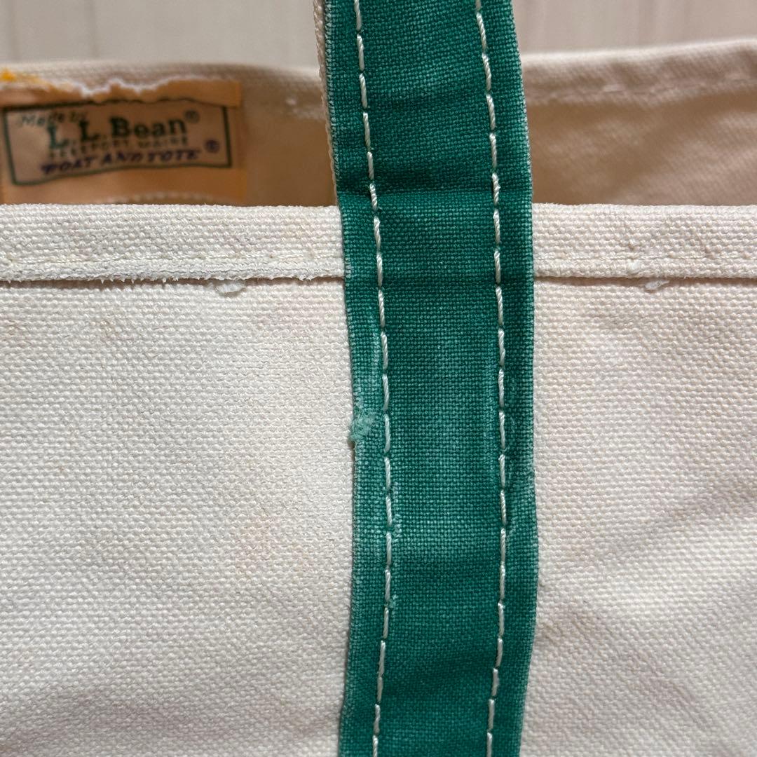 L.L.Beanエルエルビーン 80's 2色 ギザタグ トートバック グリーン