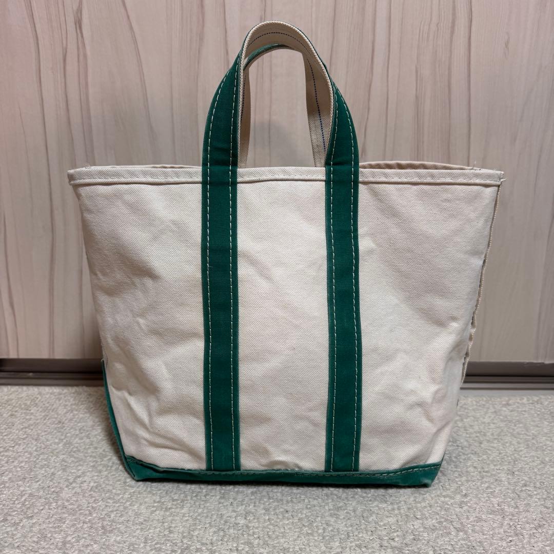 L.L.Beanエルエルビーン 80's 2色 ギザタグ トートバック グリーン