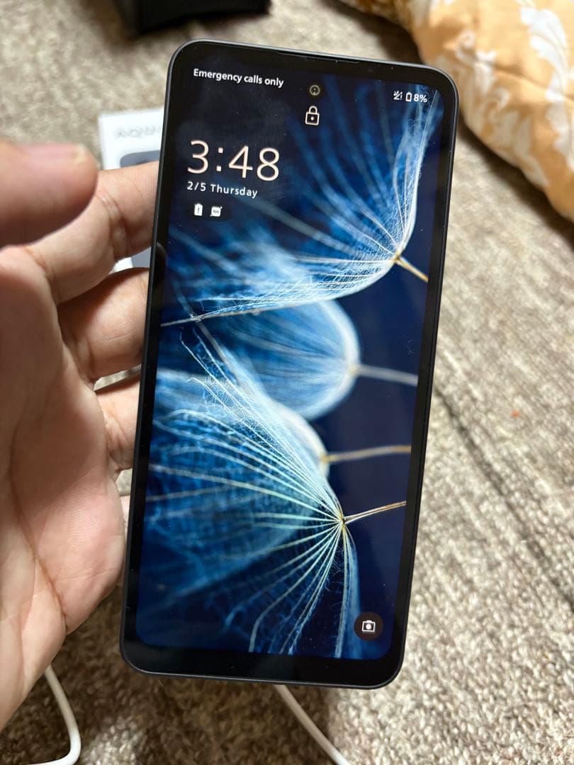 AQUOS wish 5 ブラック 本体 箱あり