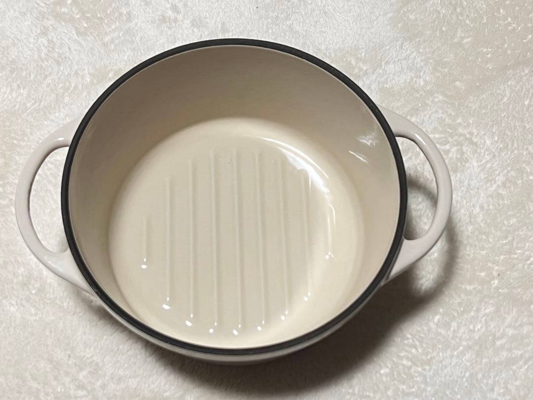 Vermicular ホワイト 両手鍋 18cm