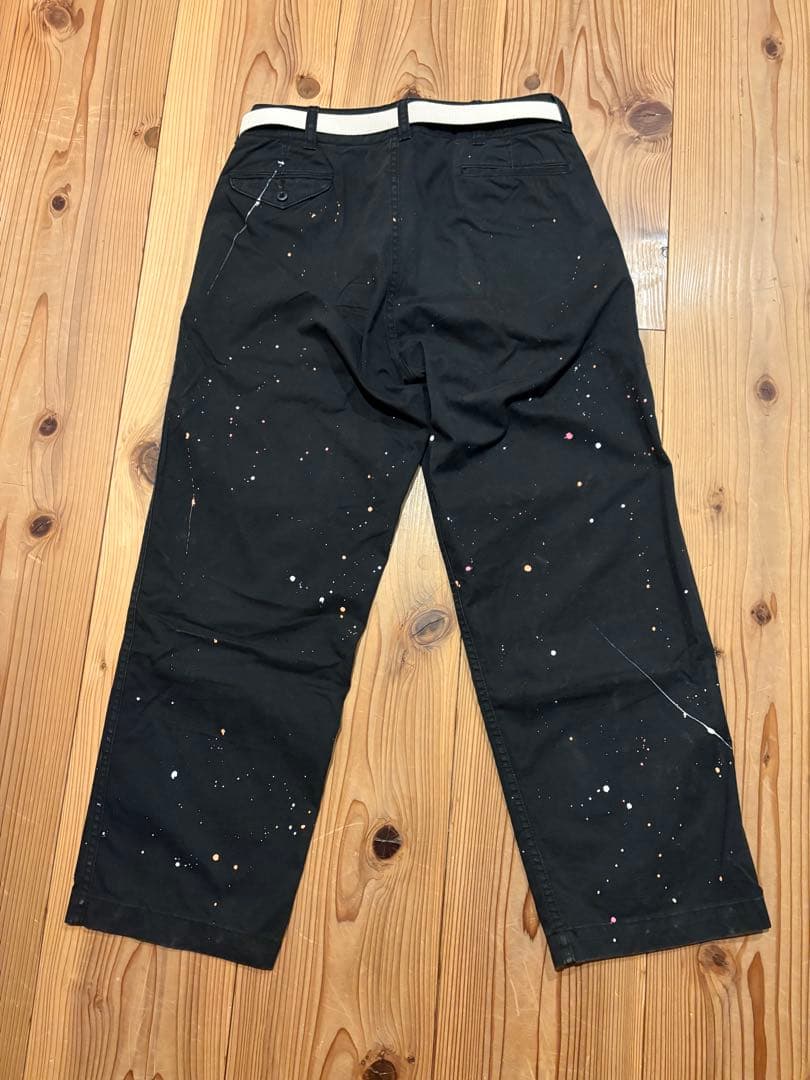 【美品】MASTER&CO. マスターアンドコー チノ ペンキ加工
