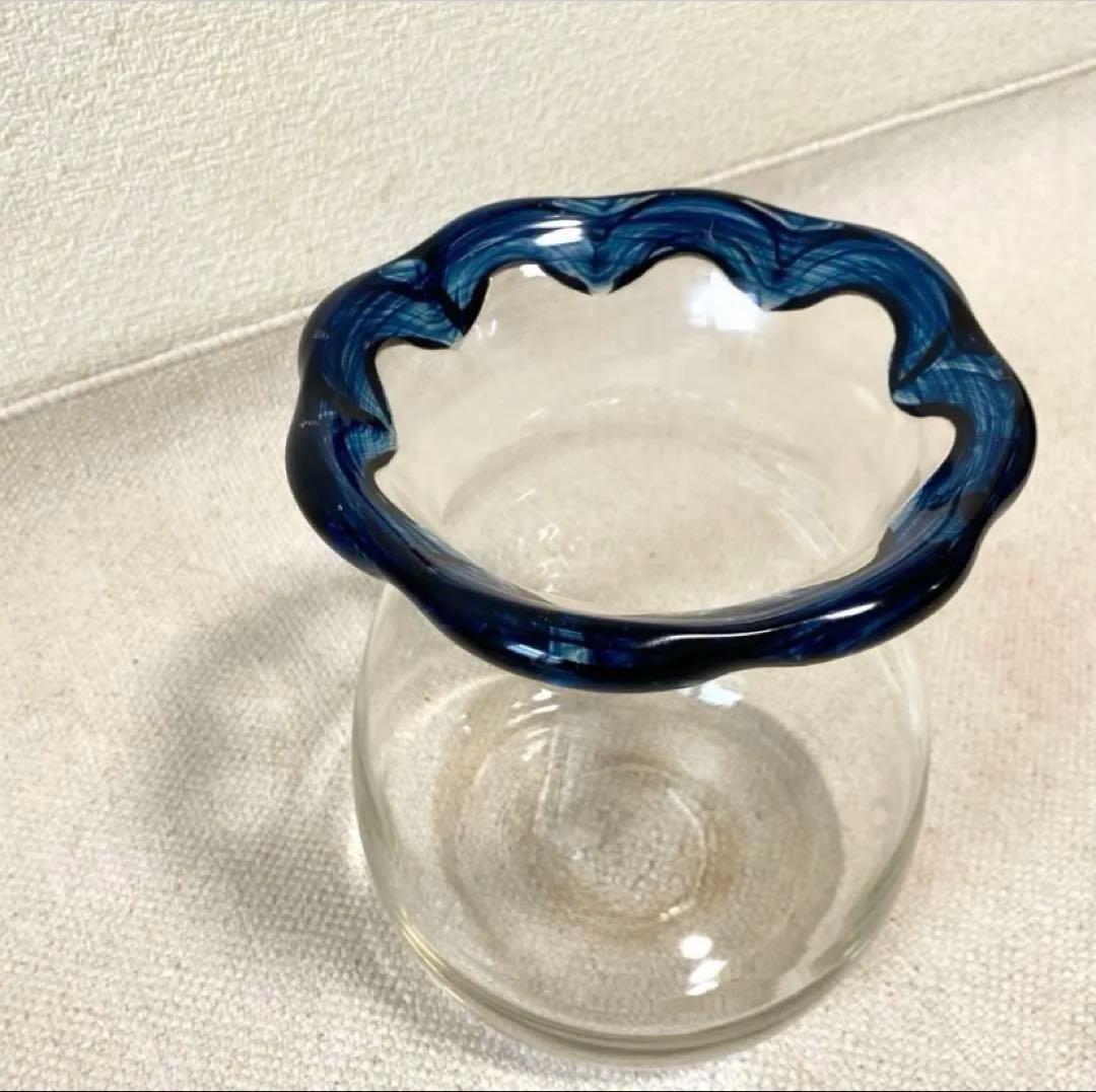 【最終価格】KITAICHI ガラス金魚鉢大 メダカ飼育鉢 厚手透明吹ガラス