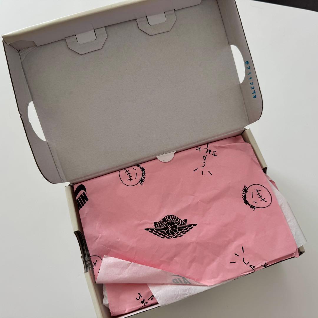 新品　NIKE JORDAN 1 LOW TRAVIS SCOTT 15cm