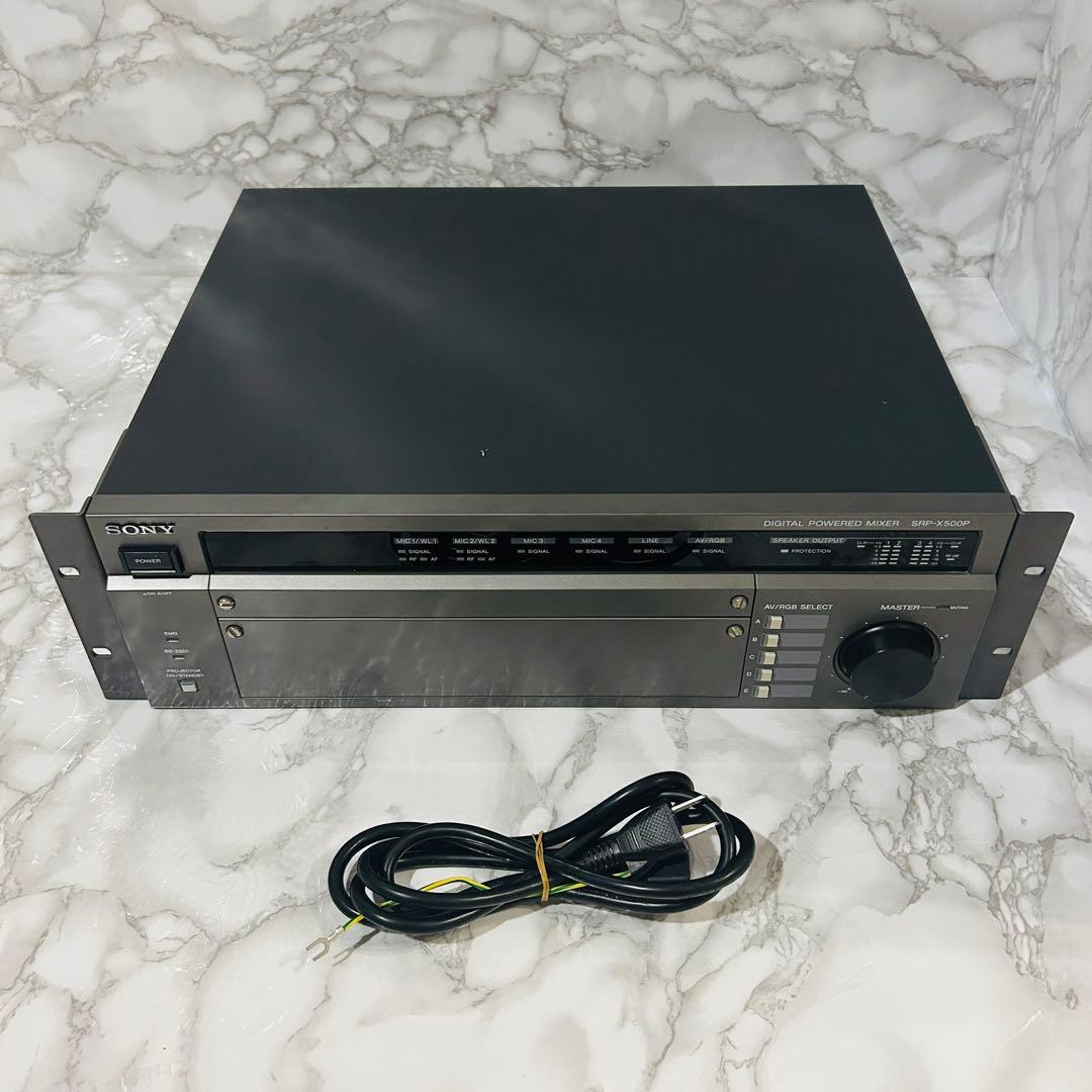 SONY デジタルパワードミキサー SRP-X500P