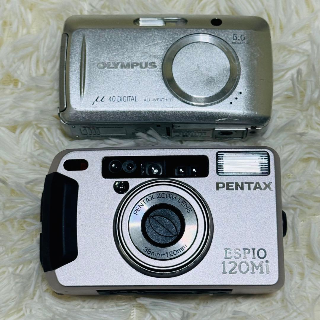 PENTAX　ESPIO120MI ピンク フィルムカメラ