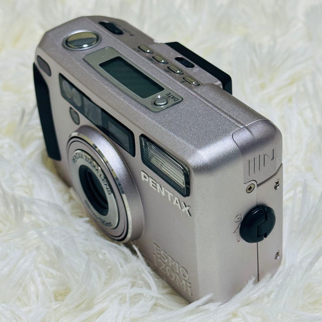 PENTAX　ESPIO120MI ピンク フィルムカメラ