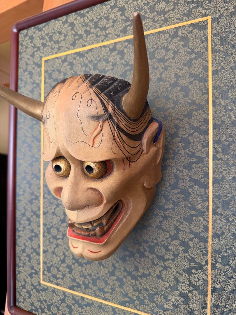 能面 般若(はんにゃ) 木彫り 残り1点のみ