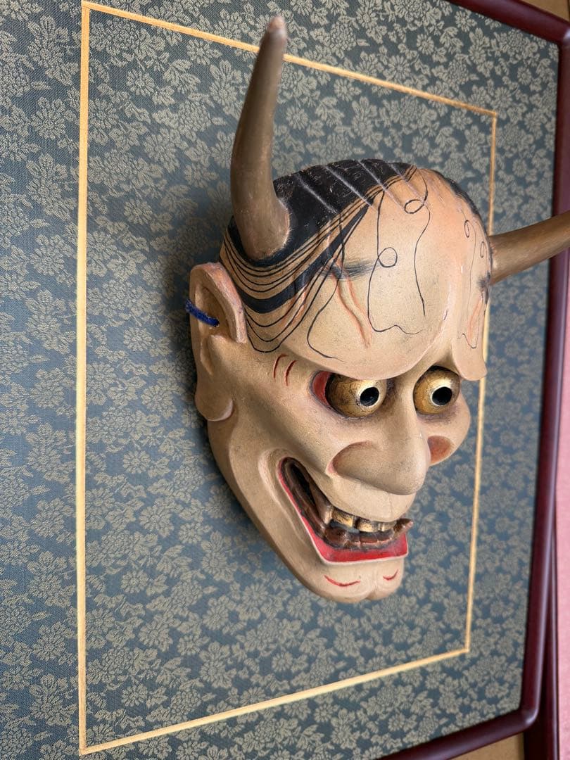 能面 般若(はんにゃ) 木彫り 残り1点のみ