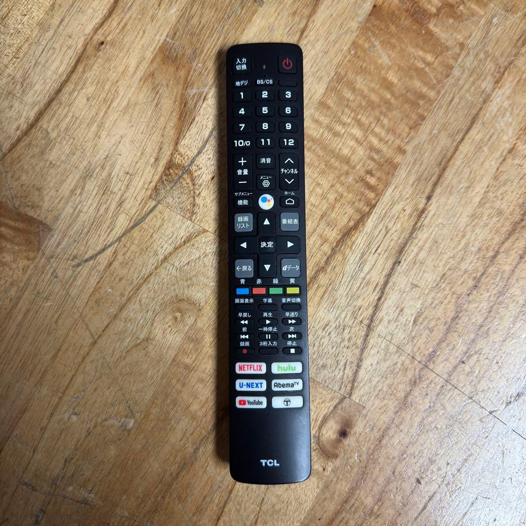 TCL 40V型 液晶テレビ Android TV 40S5200B 動画アプリ