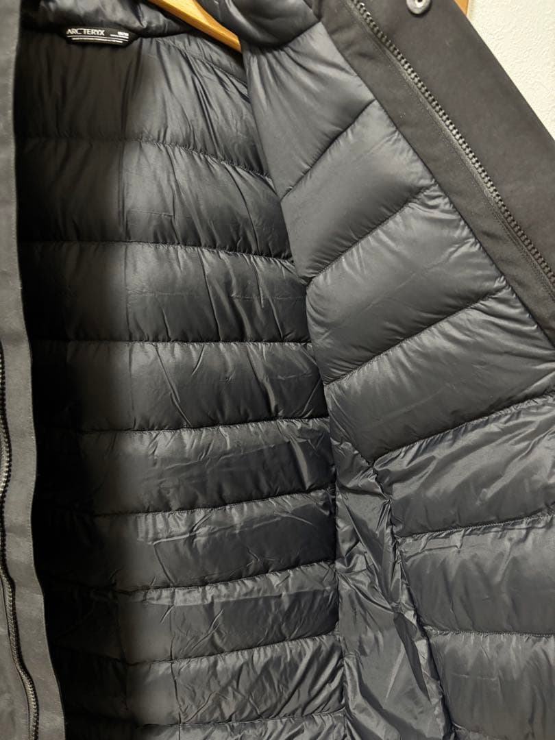 ARC’TERYX アークテリクス サーミー ダウン パーカ ブラック Mサイズ
