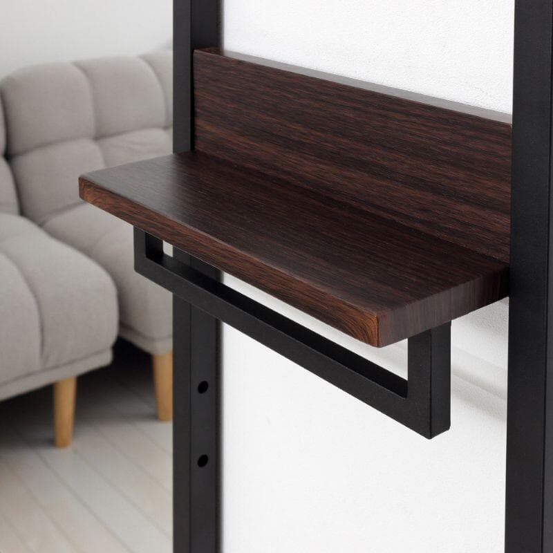 多機能　ハンガーラック　ミラー付　ハンガー　小物ラック