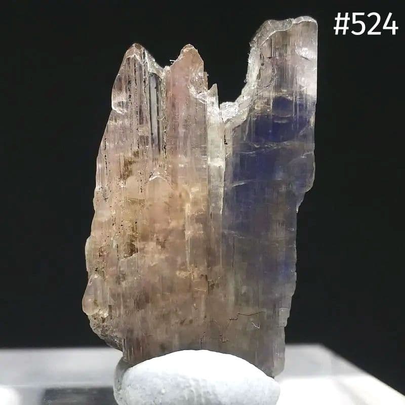 524 非加熱 ファンシーカラー バイカラー タンザナイト ゾイサイト