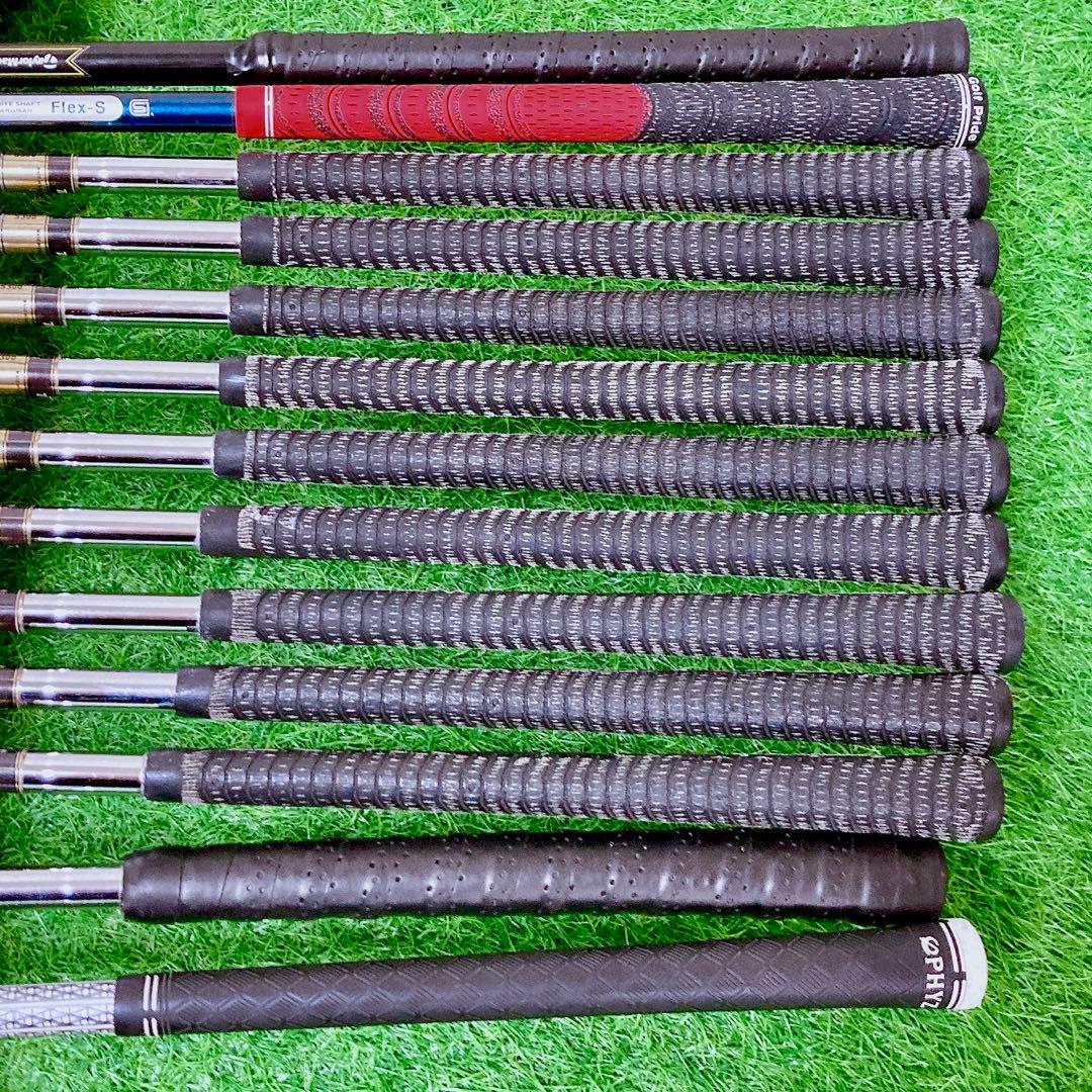 N3.テーラーメイド　初心者オススメ　ゴルフクラブ　メンズセット　右利き　12本