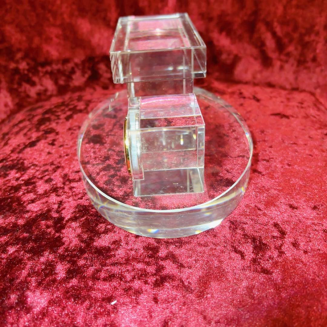 クリスタル　置き時計　セブンイレブン20000店舗達成記念