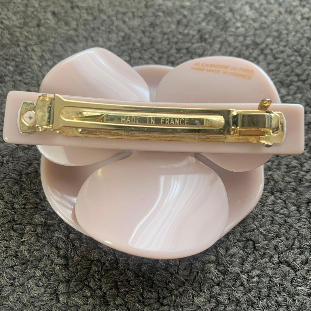 ALEXANDRE DE PARIS カメリアバレッタ　美品