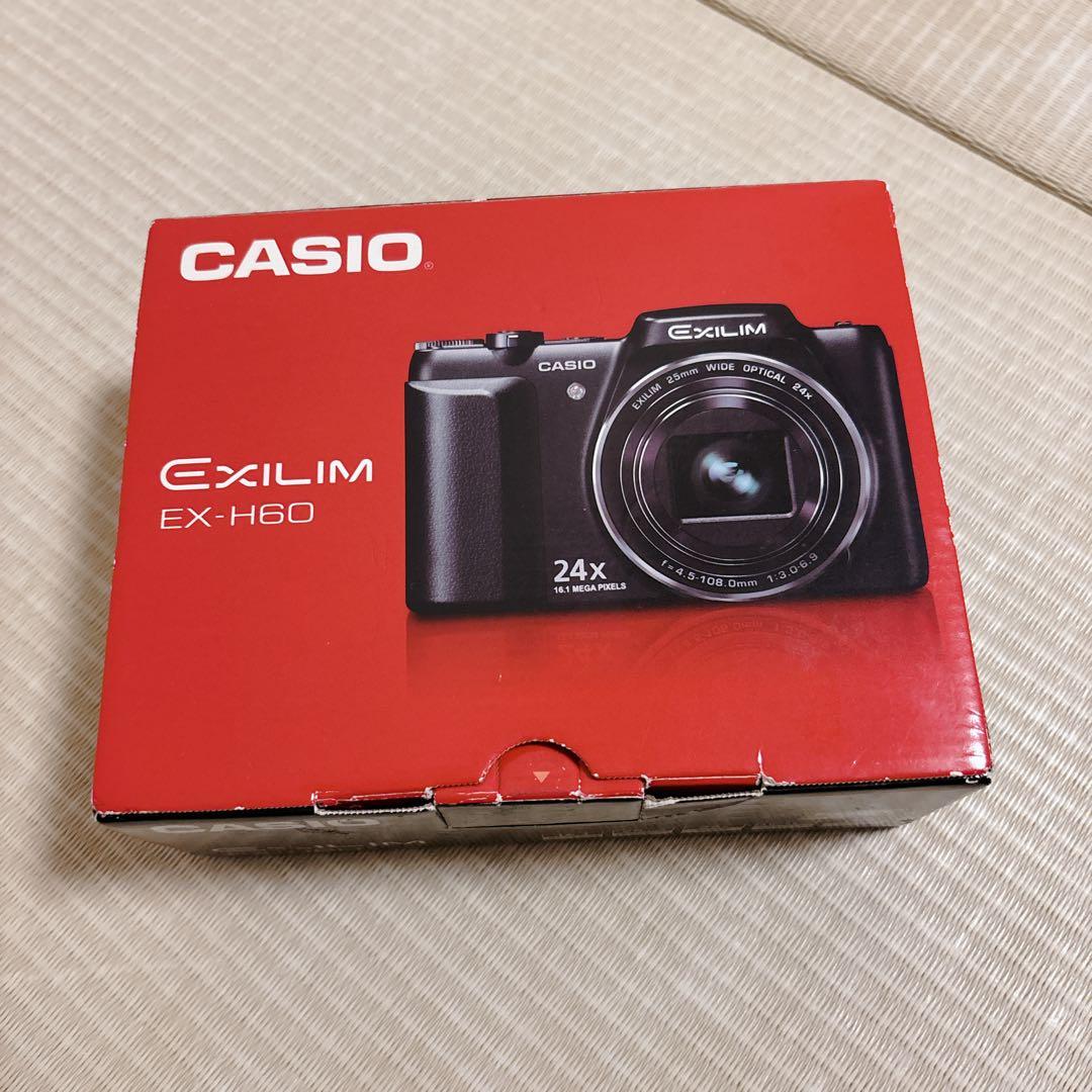 【極美品】 CASIO EXILIM EX-H60 デジカメ　カシオ
