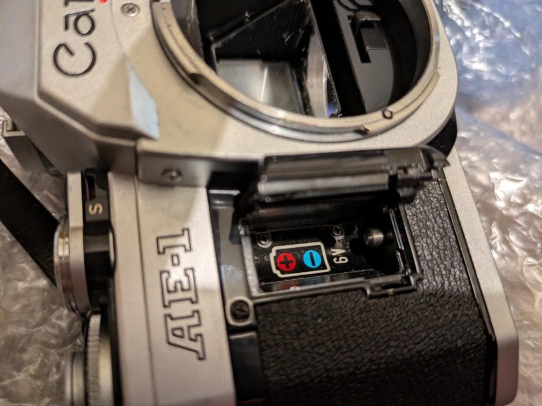 【動作品】Canon AE-1 フィルムカメラ レンズ2本セット