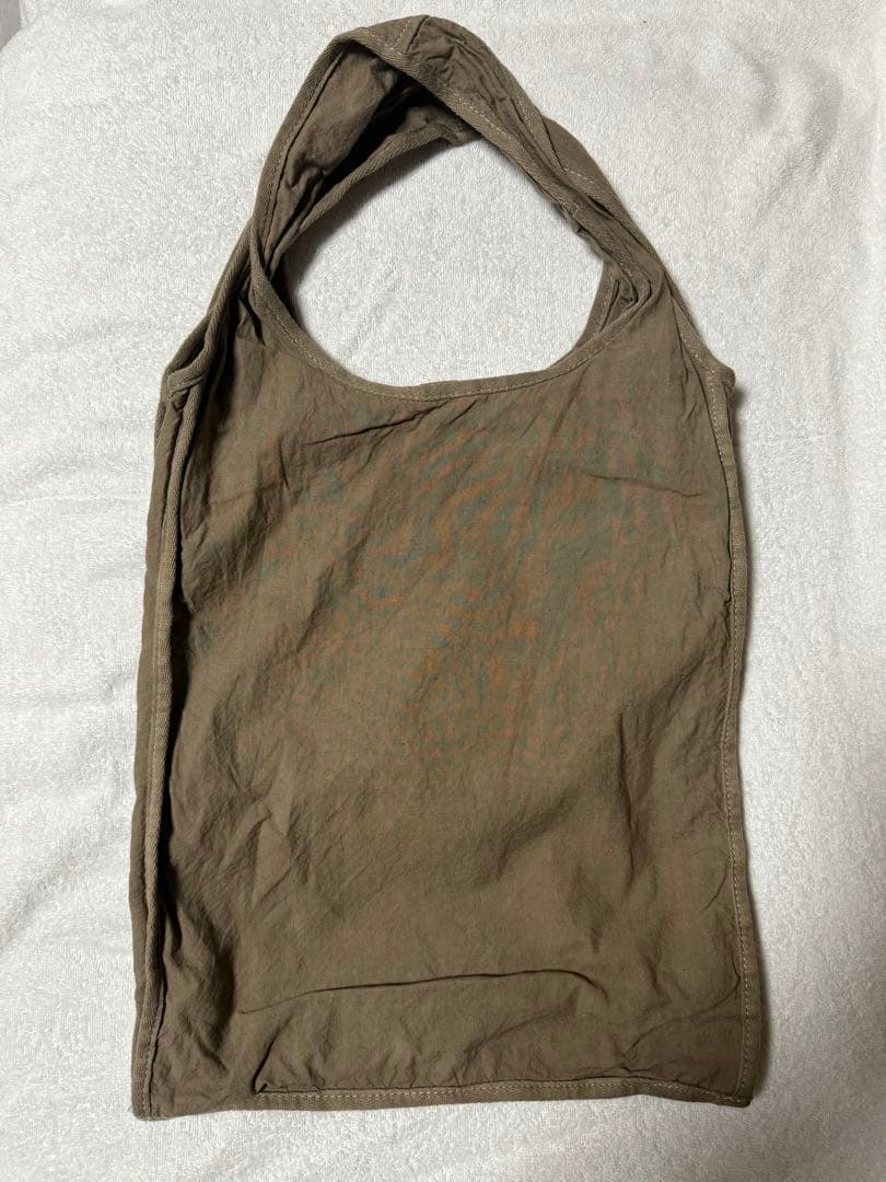 DEAN＆DELUCA 珈琲染めショッピングバッグ ブラウン