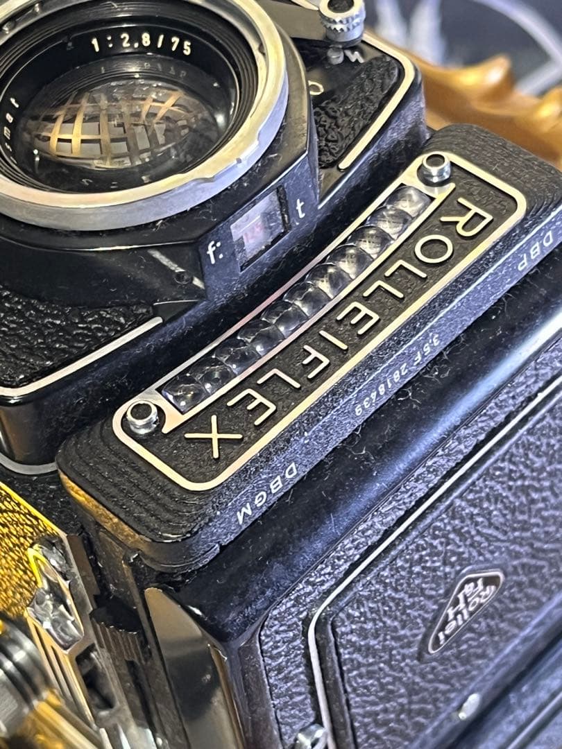 極上 RolleiFlex Planar 3.5 75mm f3.5 二眼レフ