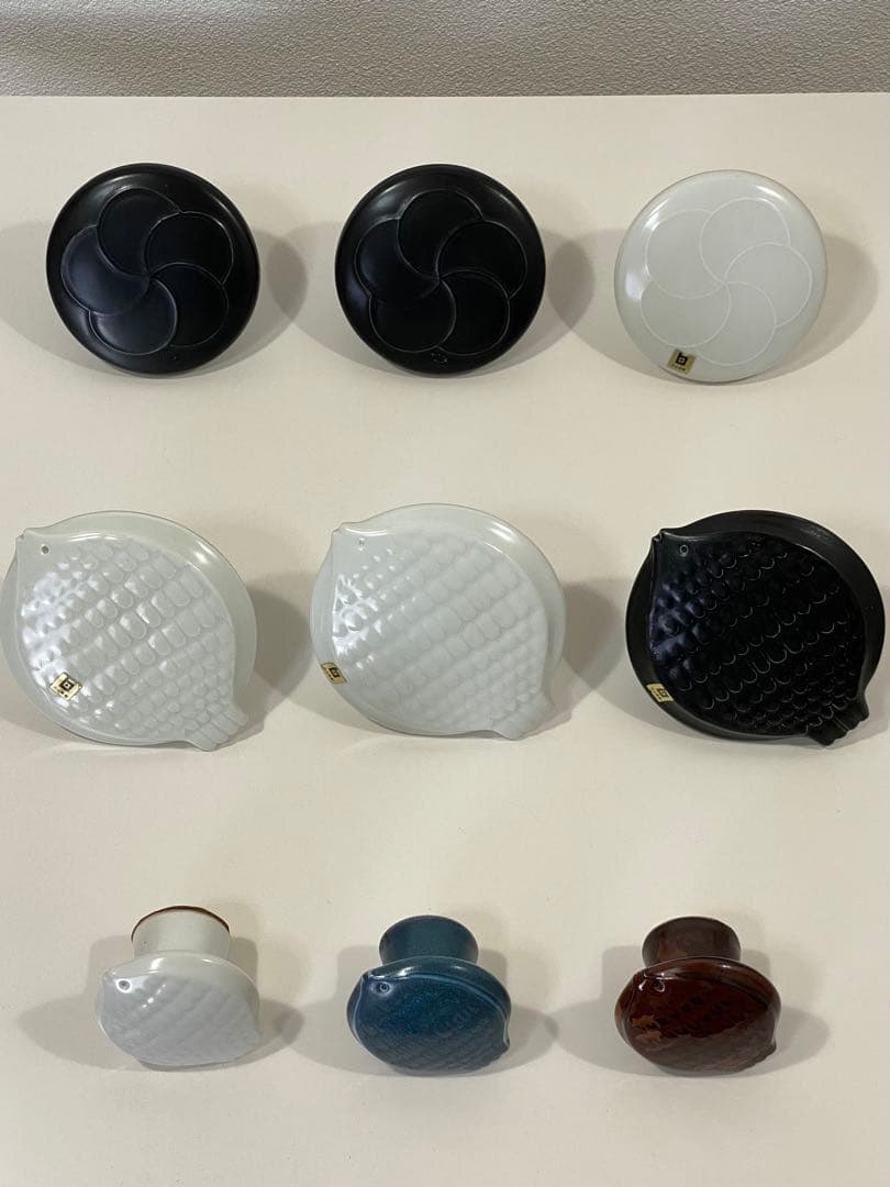 白山陶器 森正洋デザイン　昭和レトロインテリア　デザイナーアイテム　9点セット