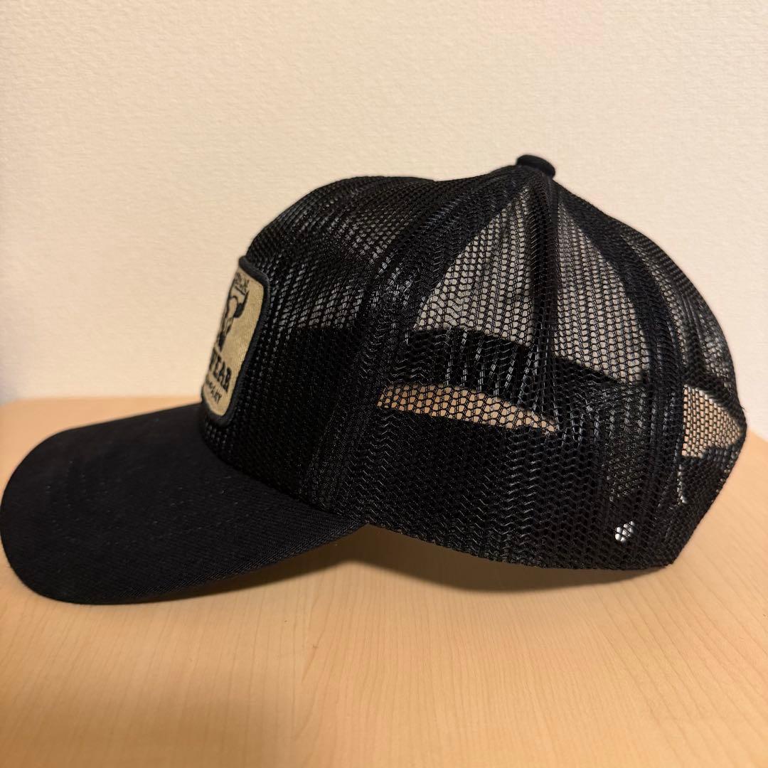 【RRL】デニムビル メッシュ トラッカー キャップ