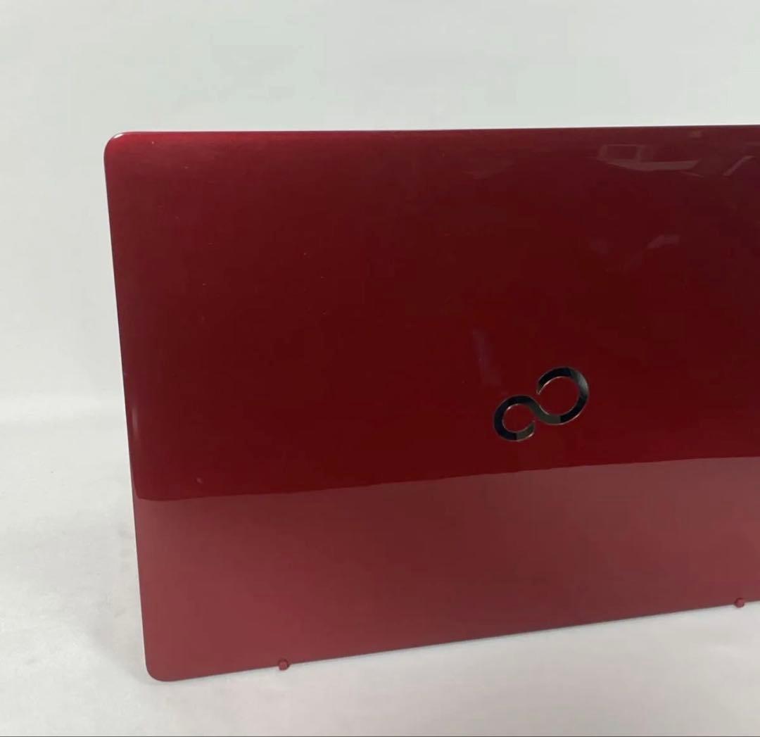 最高峰i7✨たっぷり1000GB✨富士通ノートPC✨Win11✨上品レッド