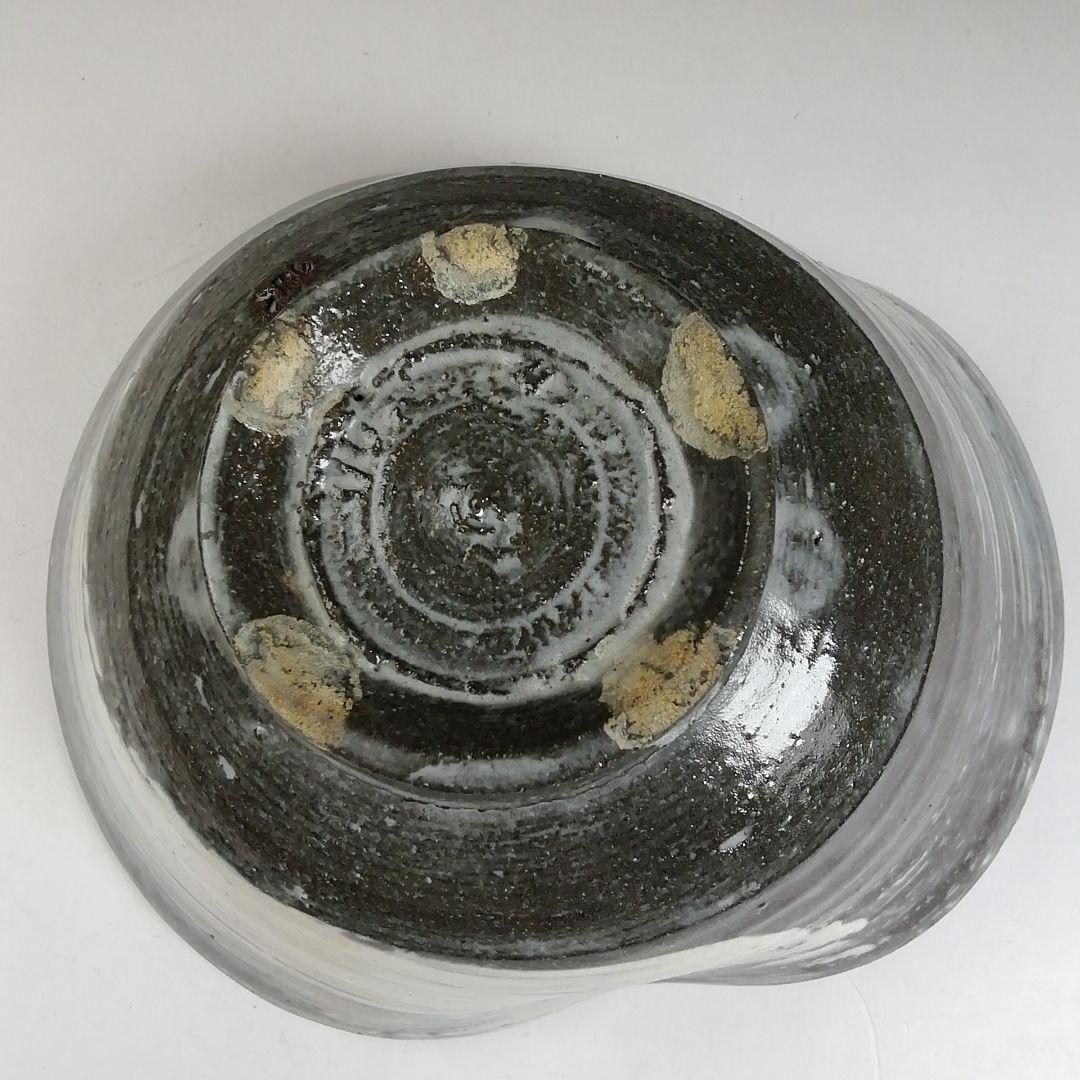 Ｗ８８　茶碗　『刷毛目茶碗』『高橋道八 造』　木箱　抹茶碗　茶道具