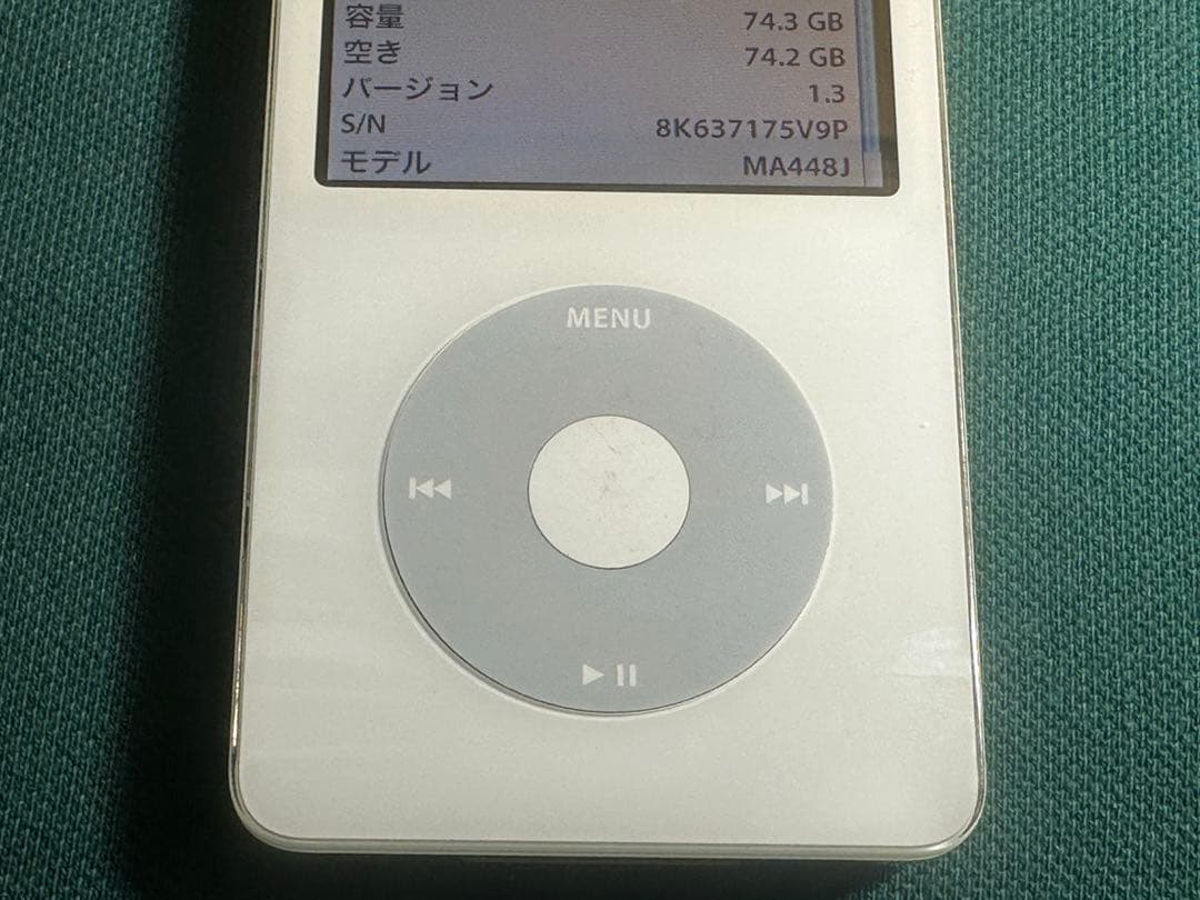 Pod Classic 5.5世代　AM448J 80GB 新品のバッテリー