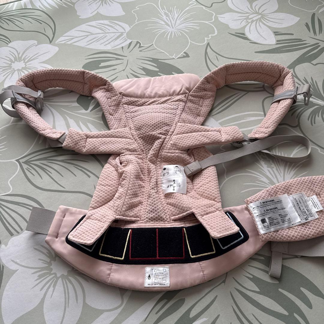 ergobabyエルゴ オムニブリーズ 抱っこ紐 ピンククォーツ メッシュ