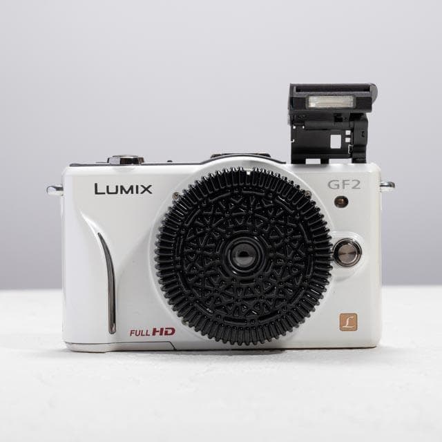 【写ルンです感覚のコンデジ】LUMIX DMC-GF2 32mm スマホ転送OK