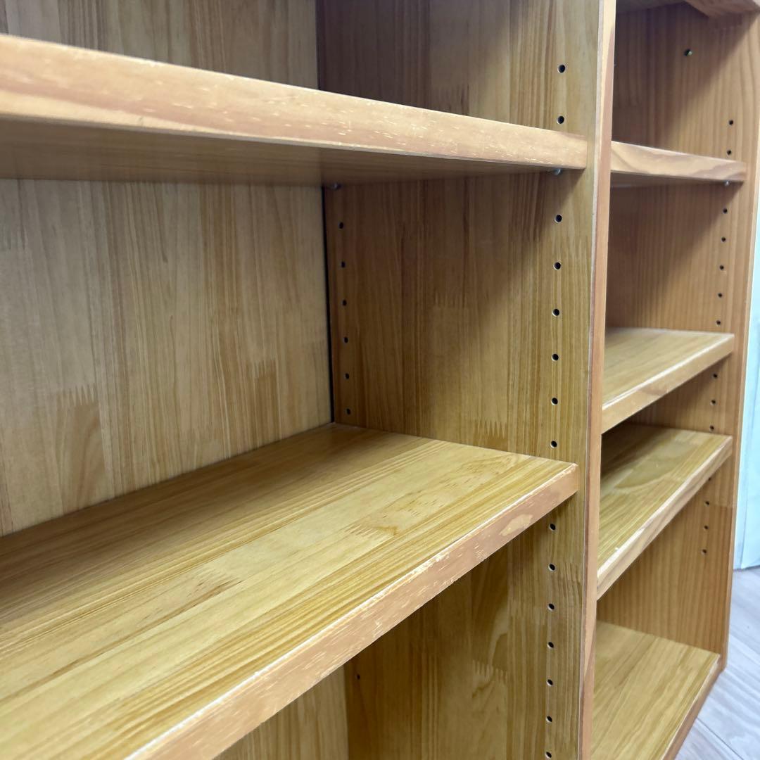 【たのめる便】モモナチュラル キッチンワゴン タイル　タイル　キッチン収納