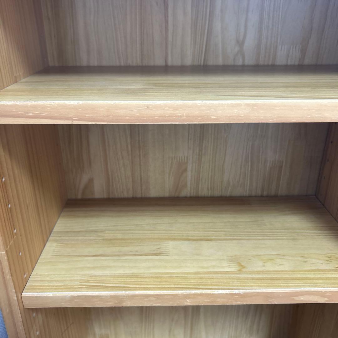 【たのめる便】モモナチュラル キッチンワゴン タイル　タイル　キッチン収納