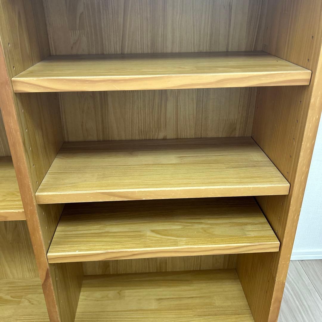 【たのめる便】モモナチュラル キッチンワゴン タイル　タイル　キッチン収納