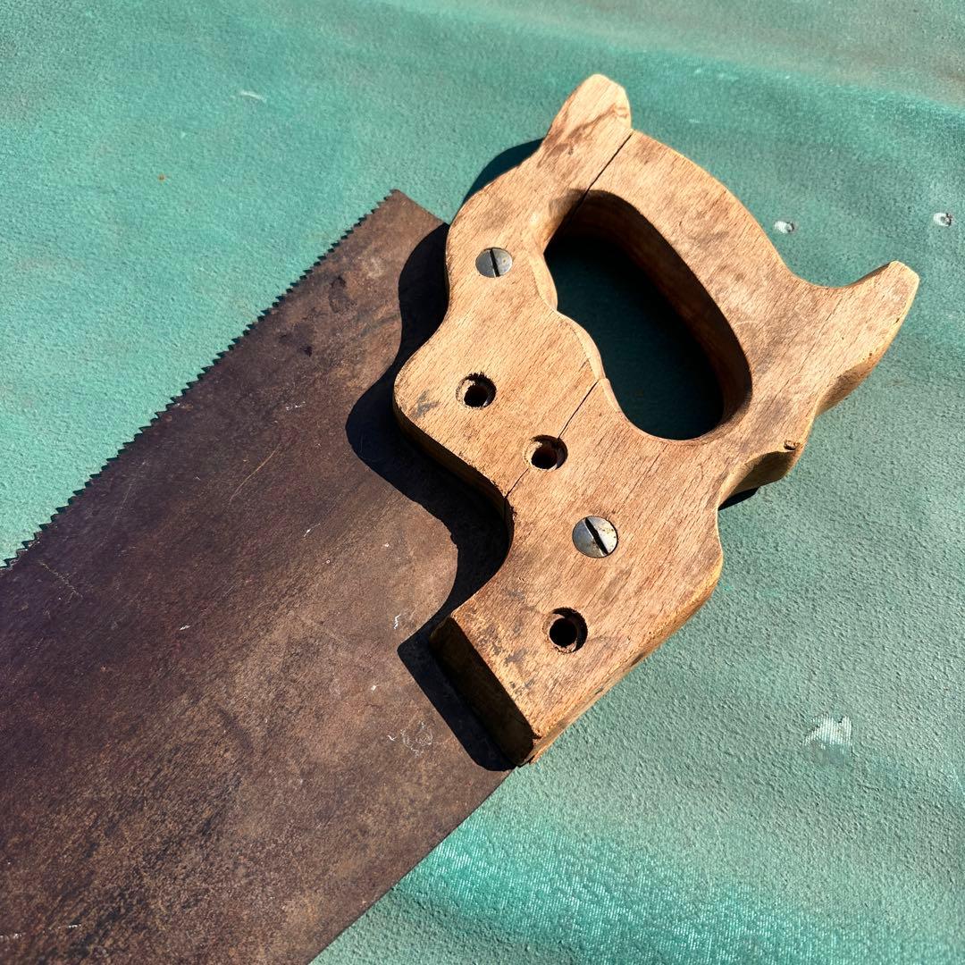 ヴィンテージ ハンドソー ノコギリ アンティーク ディスプレイ用