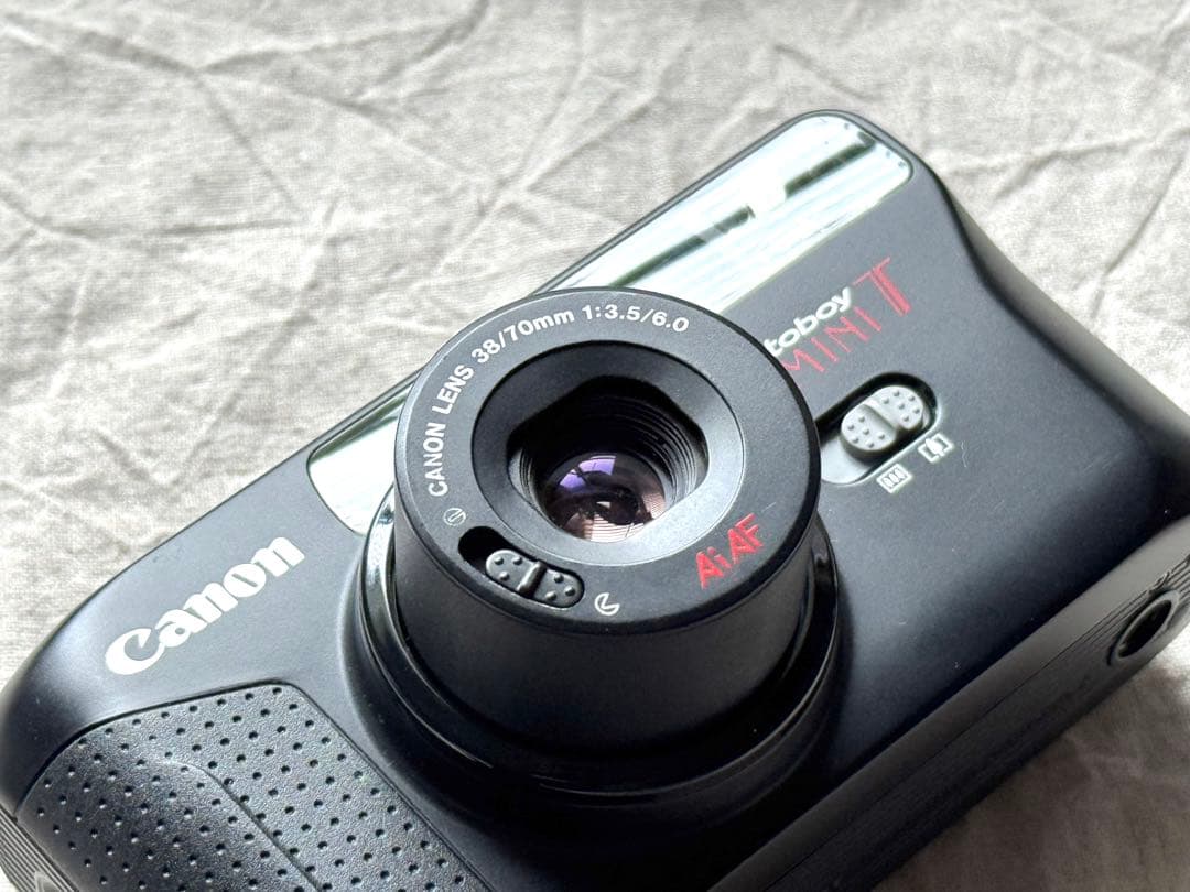 ⌘実写確認済み、電池付き！ Canon Autoboy MINI T⌘