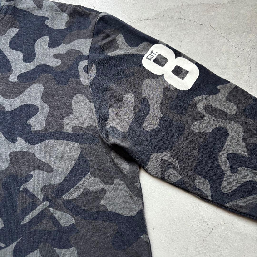 PEARLEY GATES パーリーゲイツ 迷彩柄 モックネック長袖シャツ 5