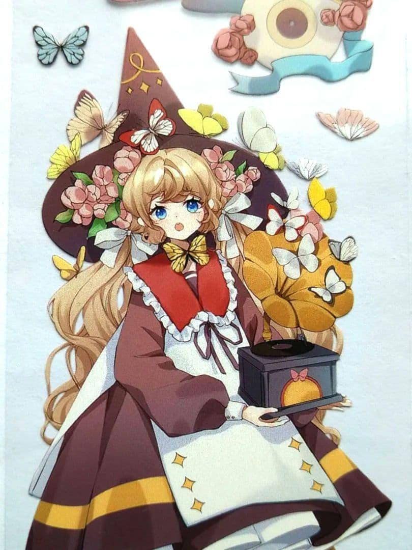 ✩再販✩J55＃眠于花梦(PET)苏格花园 切り売り海外人物マステ女の子