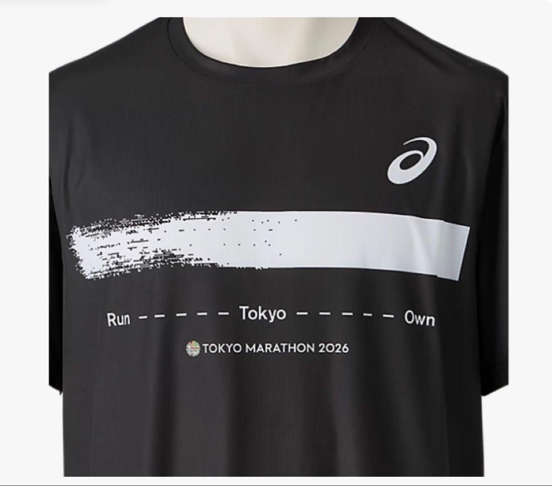 ASICS 東京マラソン2026 シグネチャーショートスリーブTシャツ L