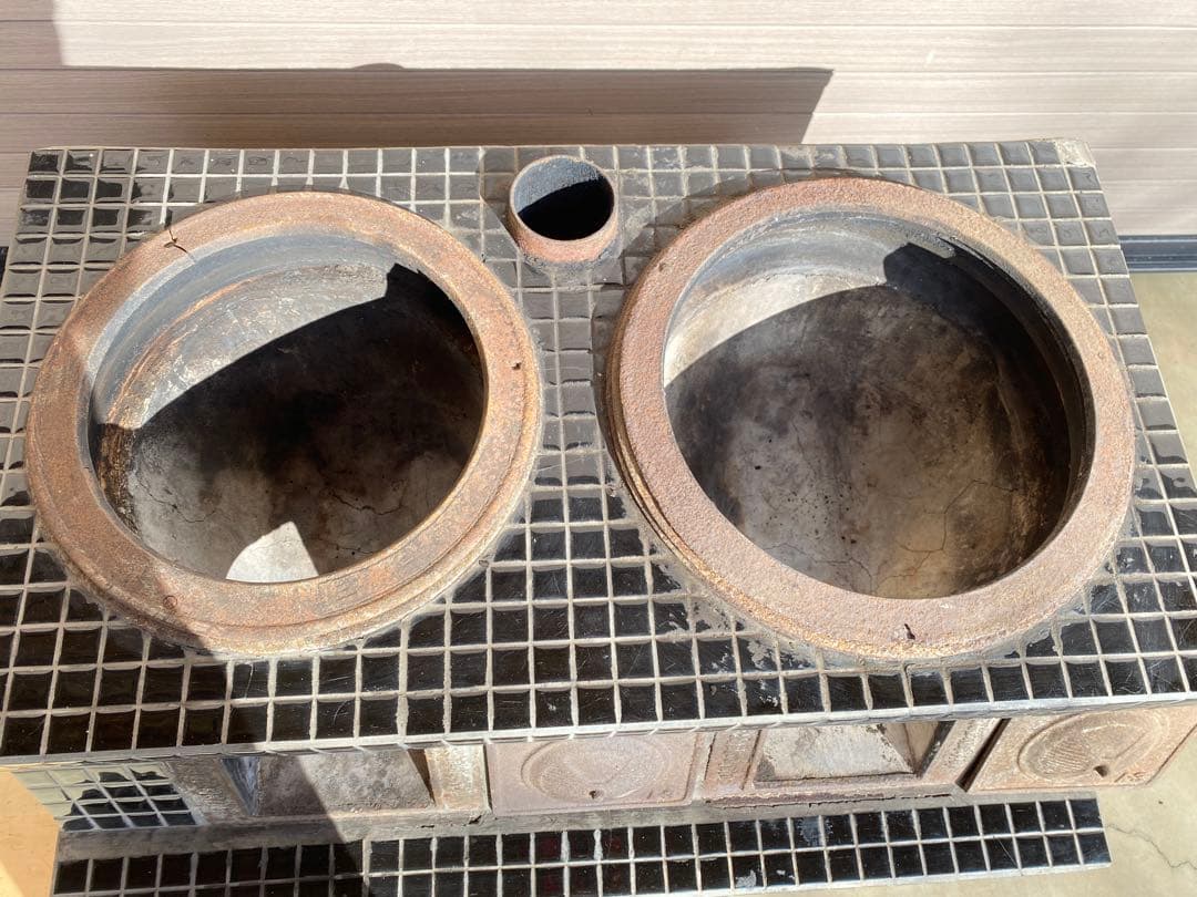 改良三和かまど　骨董