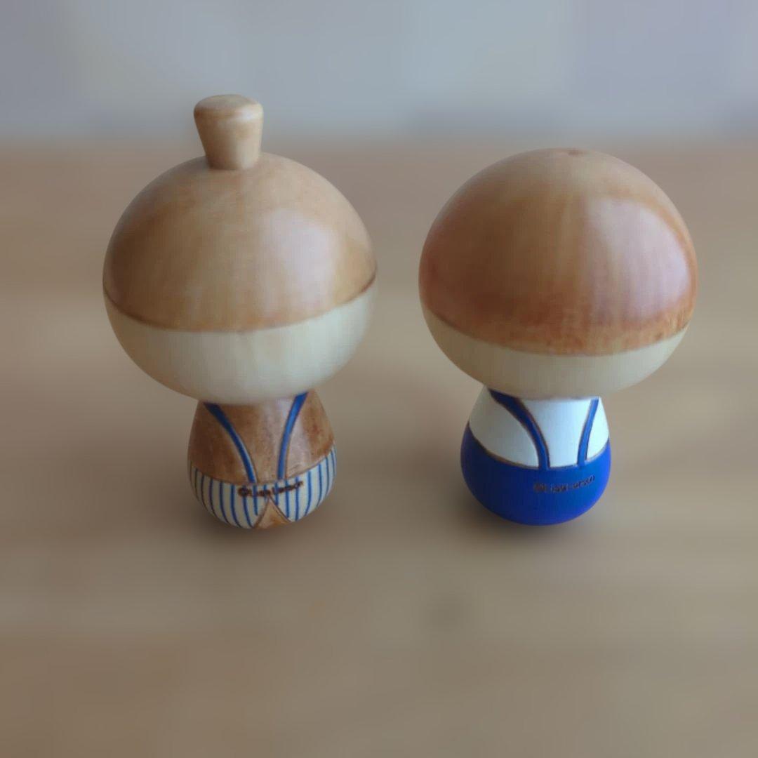 リサ・ラーソン　こけし2体セット