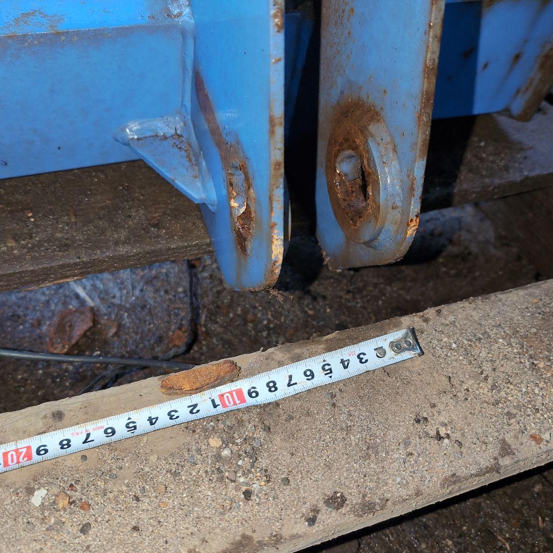 フルカワミニホイールローダのパレットフォーク