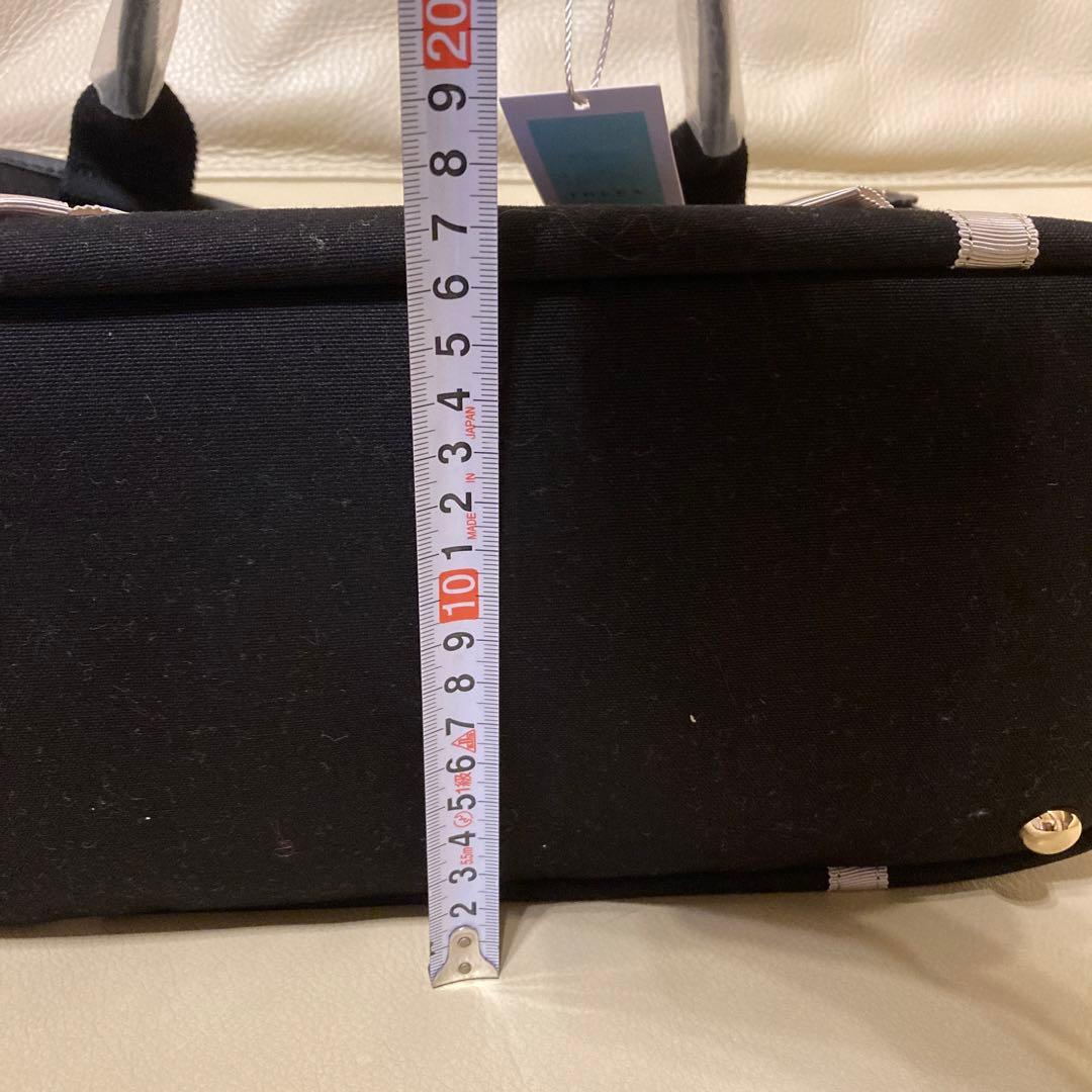 新品タグ付き　TOCCA トートバッグ 黒 キャンバス