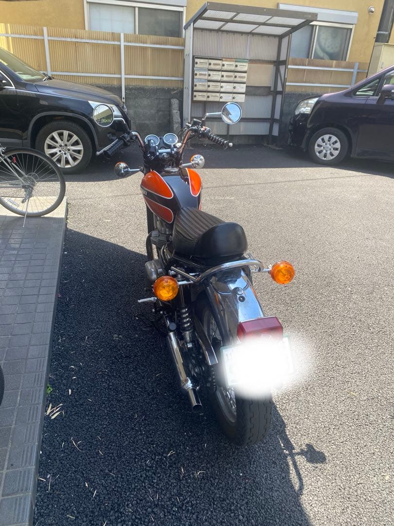 y*u様 廃盤　イナドメ　W1 ウィンカー　w650着用　※説明文必読