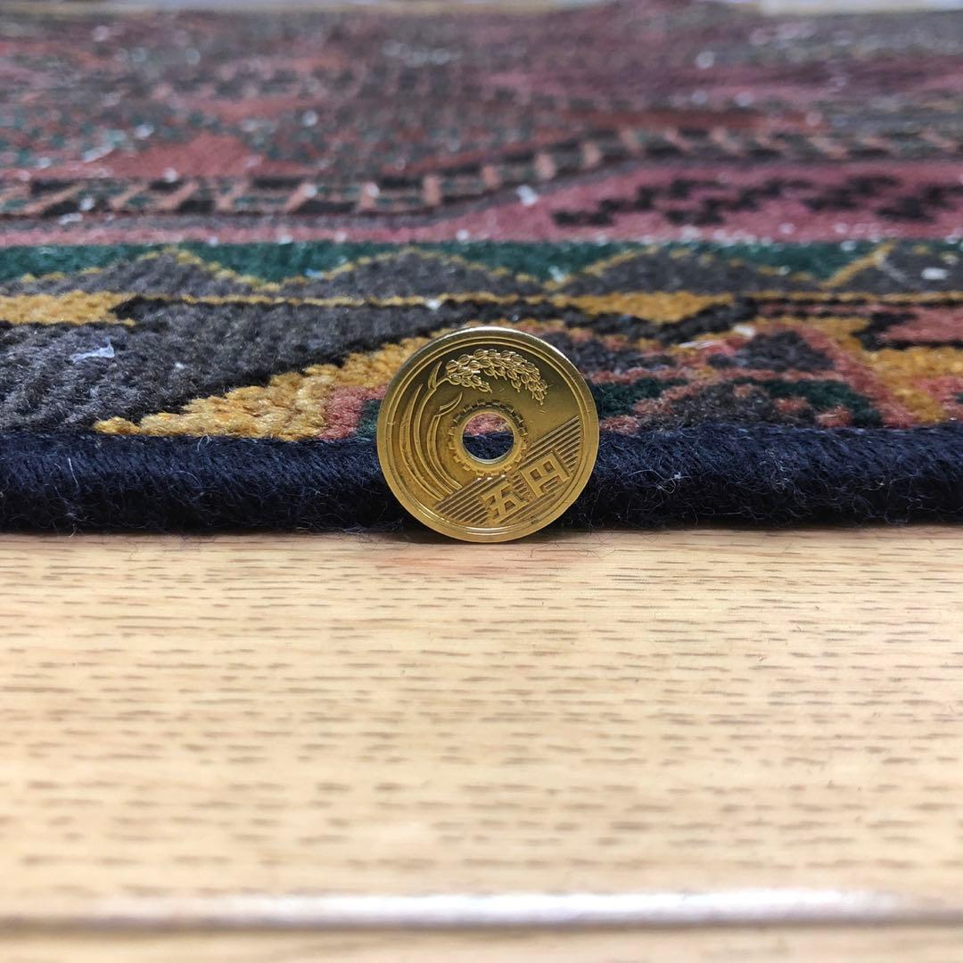 ペルシャ絨毯 ペルシャヴィンテージラグ 220x108 手織り オールド